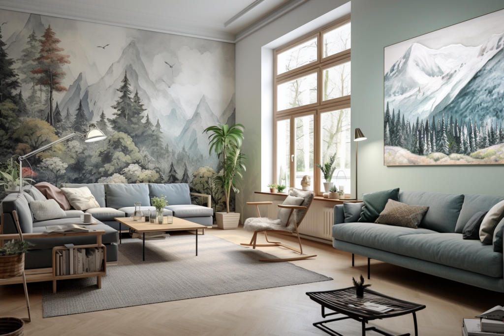 kamkamkam realistic interior with scandinavian style wall pain bbd8a947 56e1 42c5 8975 c97377cc4c09