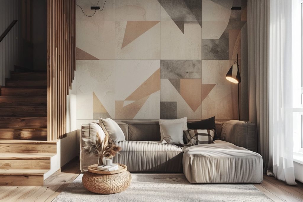 kamkamkam scandinavian home with a traditional geometric mur adc8f365 33fe 4697 853a 335d5edcae6a 2 1