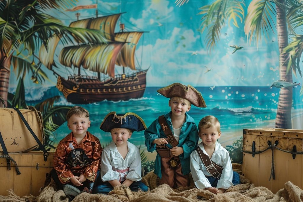 kamkamkam pirate themed childrens party kids dressed as pira 5edbf228 57b0 4104 8313 34ec0efb3abe 1