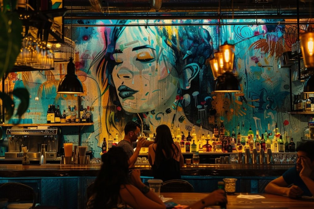 bar wall mural18