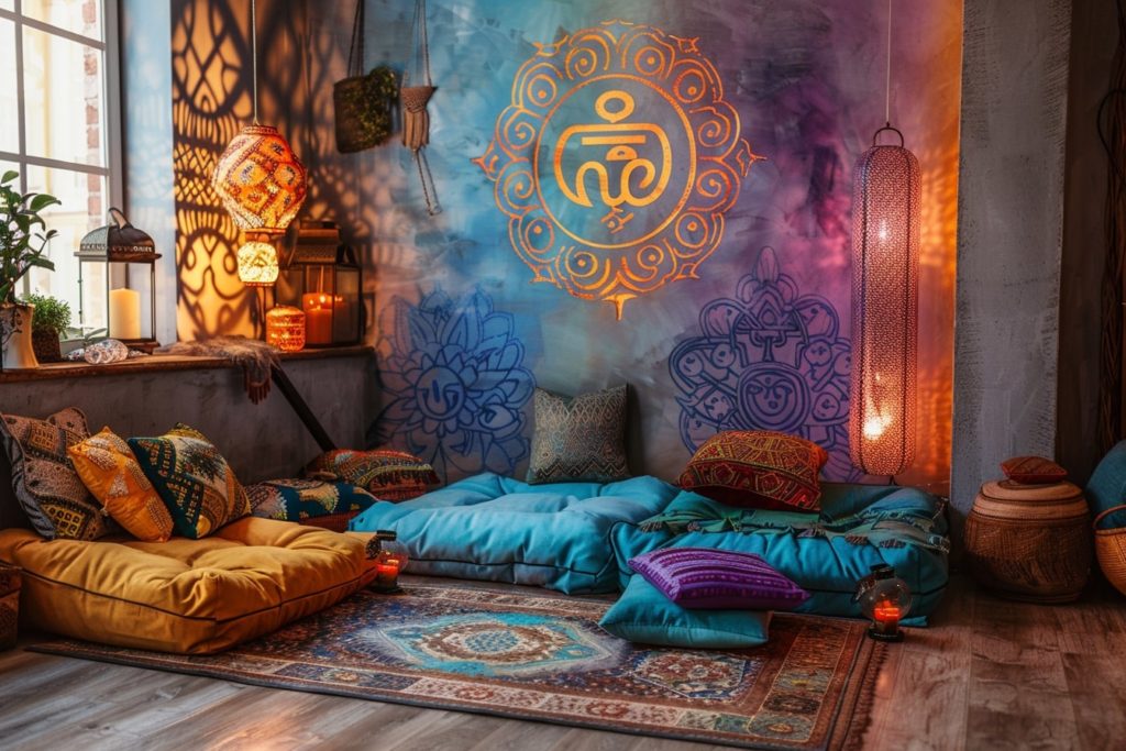 boho wall paintings4