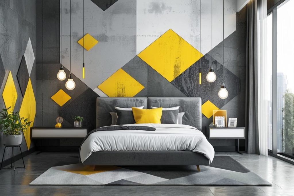 geometric wall paint11